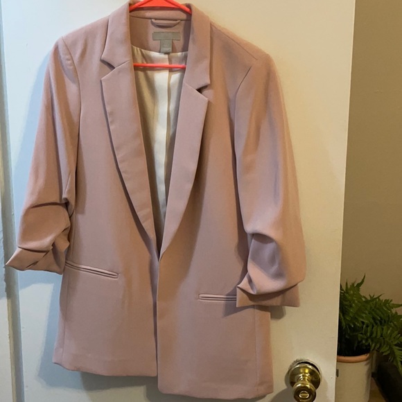 Pink blazer